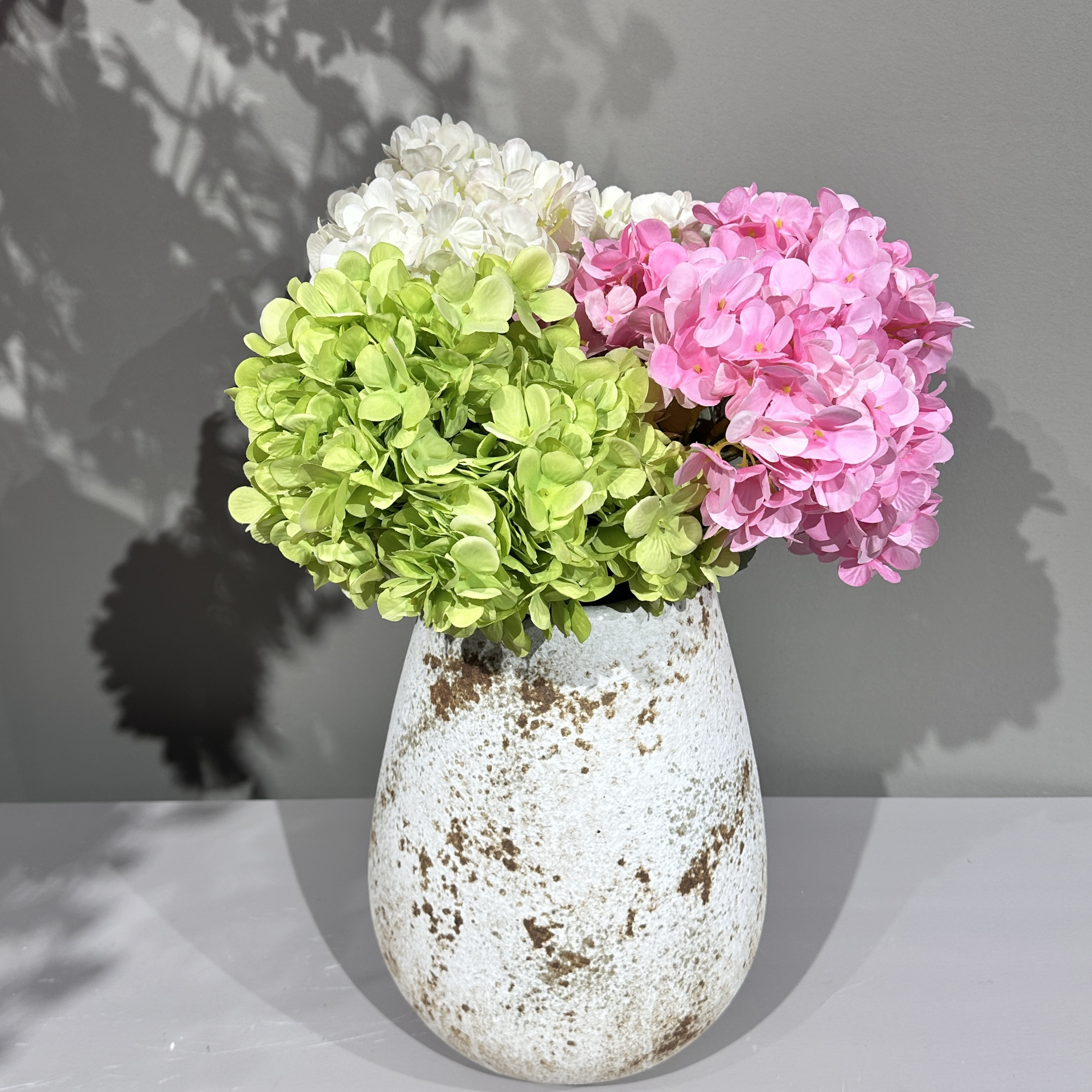 55cm Artificial Hydrangea Flowers Silk artificial flowers bouquet Arrangements for Weddings Hydrangea sale