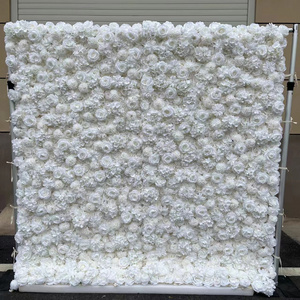 8*8ft 10*10ft Roll Up Fabric Artificial Greenary Grass flower wall wedding panel backdrop