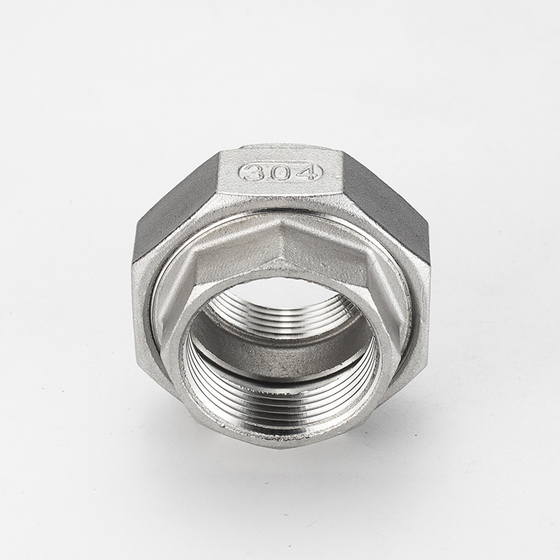 Factory Direct Sale pipe fittings 304 316 stainless steel pipe fitting flange Female Threaded Union