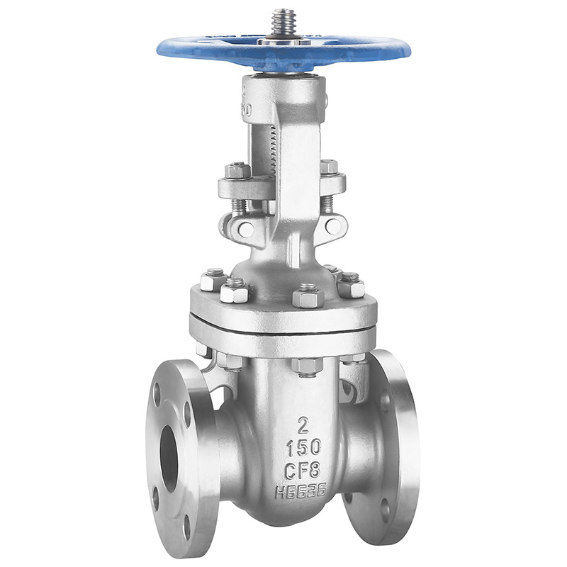 Factory Price List Stem Water Oil Cf8 Ansi 150lb Manual Slide Flange Stainless Steel Pipe Fitting Gate Valve