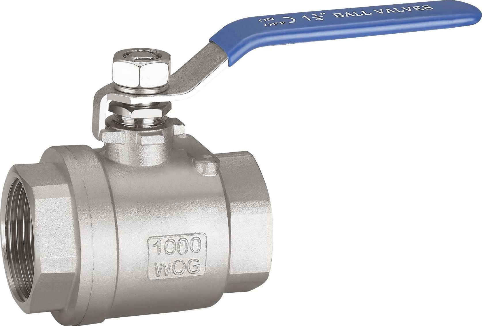 Industrial Stainless Steel SS Valved Made in China DN8 to DN100 Screw End Type Bspt BSP NPT Screw Valves 2pc water ball valve