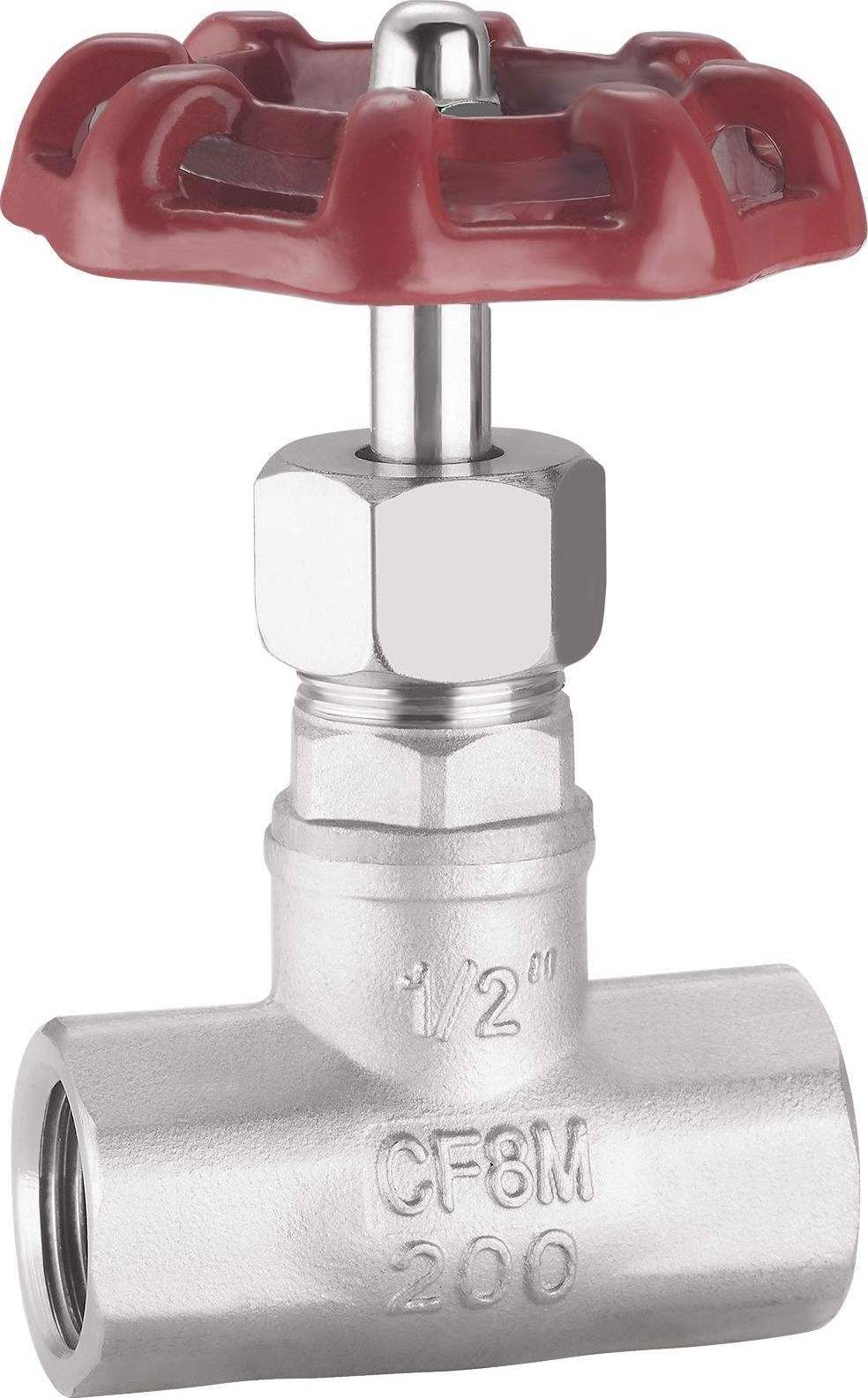 The Most High Quality DN15 American type globe valve 316 stainless steel