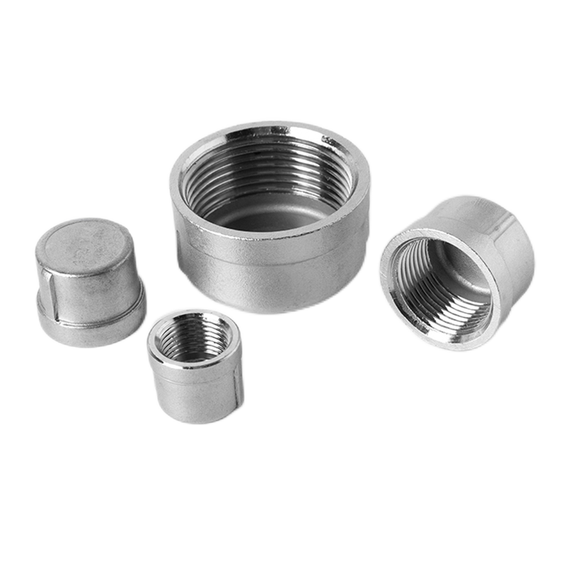 Surprise Price pipe fittings female thread 304 stainless steel pipe fitting anti-corrosion pipe cap