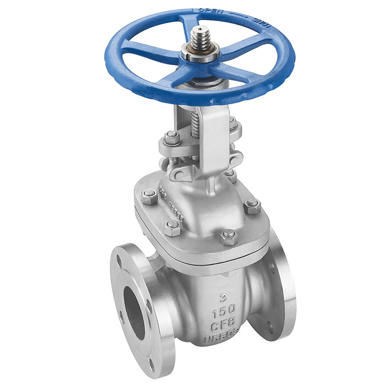 Factory Price List Stem Water Oil Cf8 Ansi 150lb Manual Slide Flange Stainless Steel Pipe Fitting Gate Valve