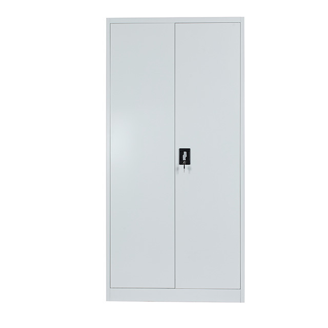 Commerical furniture  Outside  metal KD Storage cabinets two door steel wardrobe locker  with shelves