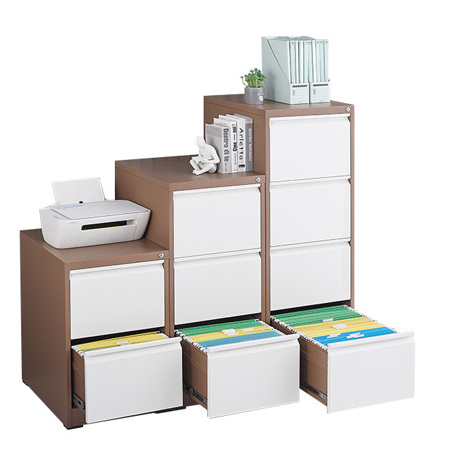 Office Furniture Vertical 2/3/4 Drawers Metal Filling Cabinet Steel storage file cabinet metal drawer units