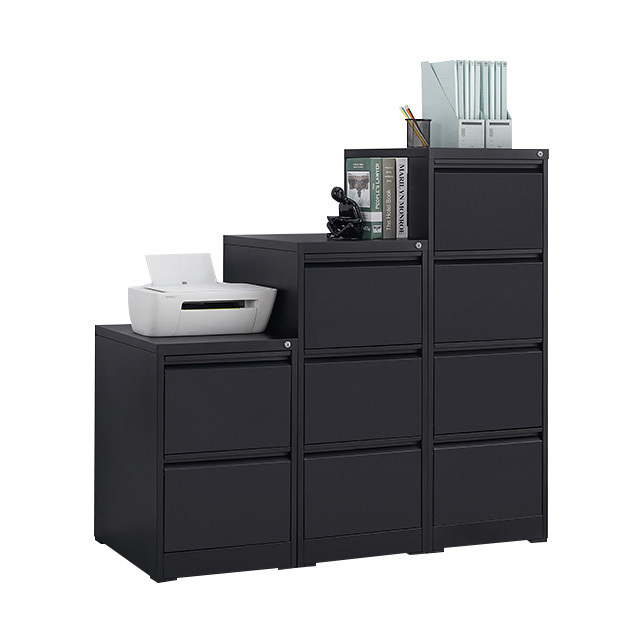 Office Furniture Vertical 2/3/4 Drawers Metal Filling Cabinet Steel storage file cabinet metal drawer units