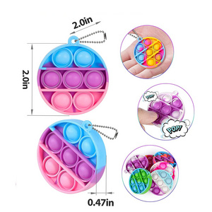 Factory Pop Fidget Toys Its Party Favors for Kids 4-8, 30 PCS Mini Pop Keychain Easter Basket Stuffers Fidget Toy