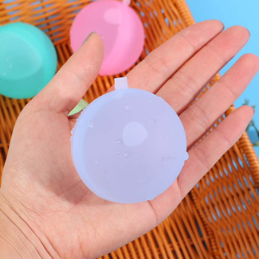 2024 Summer Outdoor Toy Quick Easy Fill Reusable Magnetic Water Balloons Refillable Water Bomb Pool Beach Play Toy