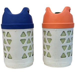 Coustomizd Logo Fiberglass Composite Lpg Gas Cylinder Propane 11kg Lightweight Gas Cylinder Lpg Tank