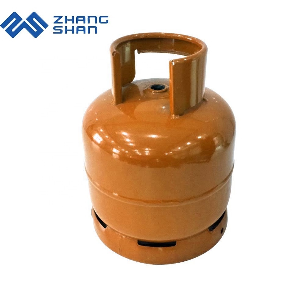 Zhangshan Low Price Welded Steel 3kg Portable LPG Tank Gas Sell Cooking  Cylinder