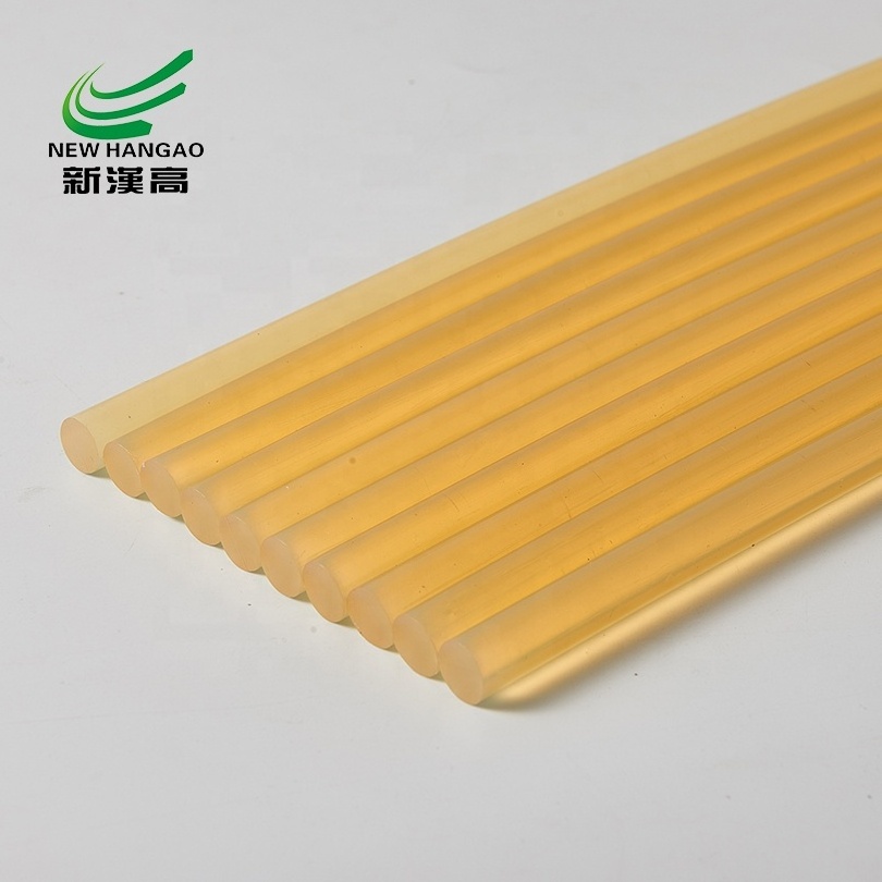 Yellowish Hot Melt Adhesive Stick For Ornament Xmas Decoration