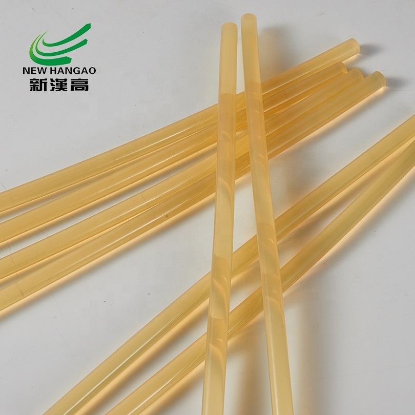 Yellowish Hot Melt Adhesive Stick For Ornament Xmas Decoration