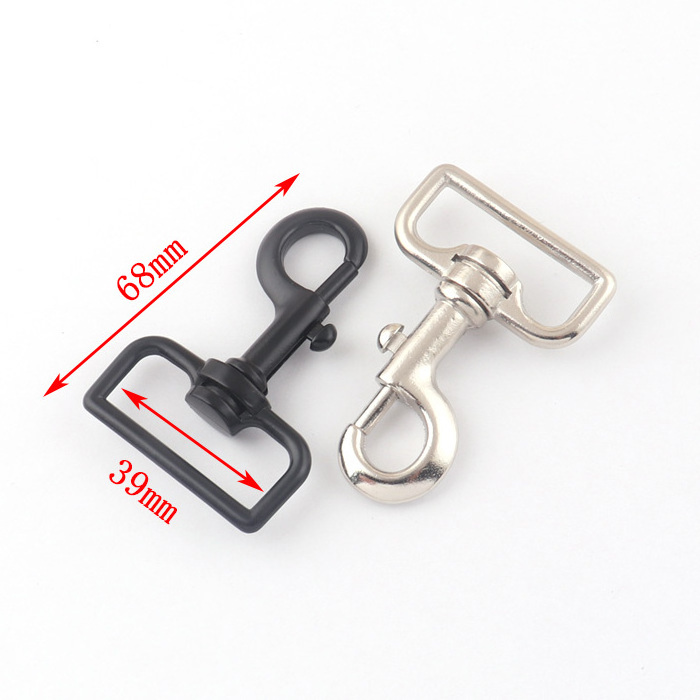 Dog chain Hardware Heavy Duty Swivel Snap Hook 38mm Bolt Snap Hook Alloy 1.5