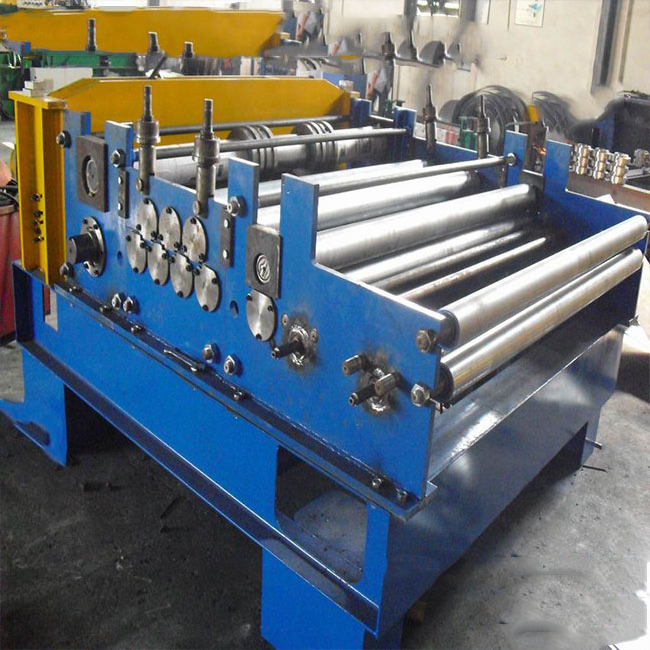 Automatic metal sheet steel coil straightening flattening slitting cutting machine