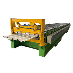 China Trapezoid Sheet Rib Profile Roofing Roll Forming Machine Manufacturers South Africa