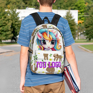 Primary Waterproof New Version Mochila Schoolbag Kids Bookbag 3d Cartoon Outdoor Packs School Bags For Girls Anime School Bag