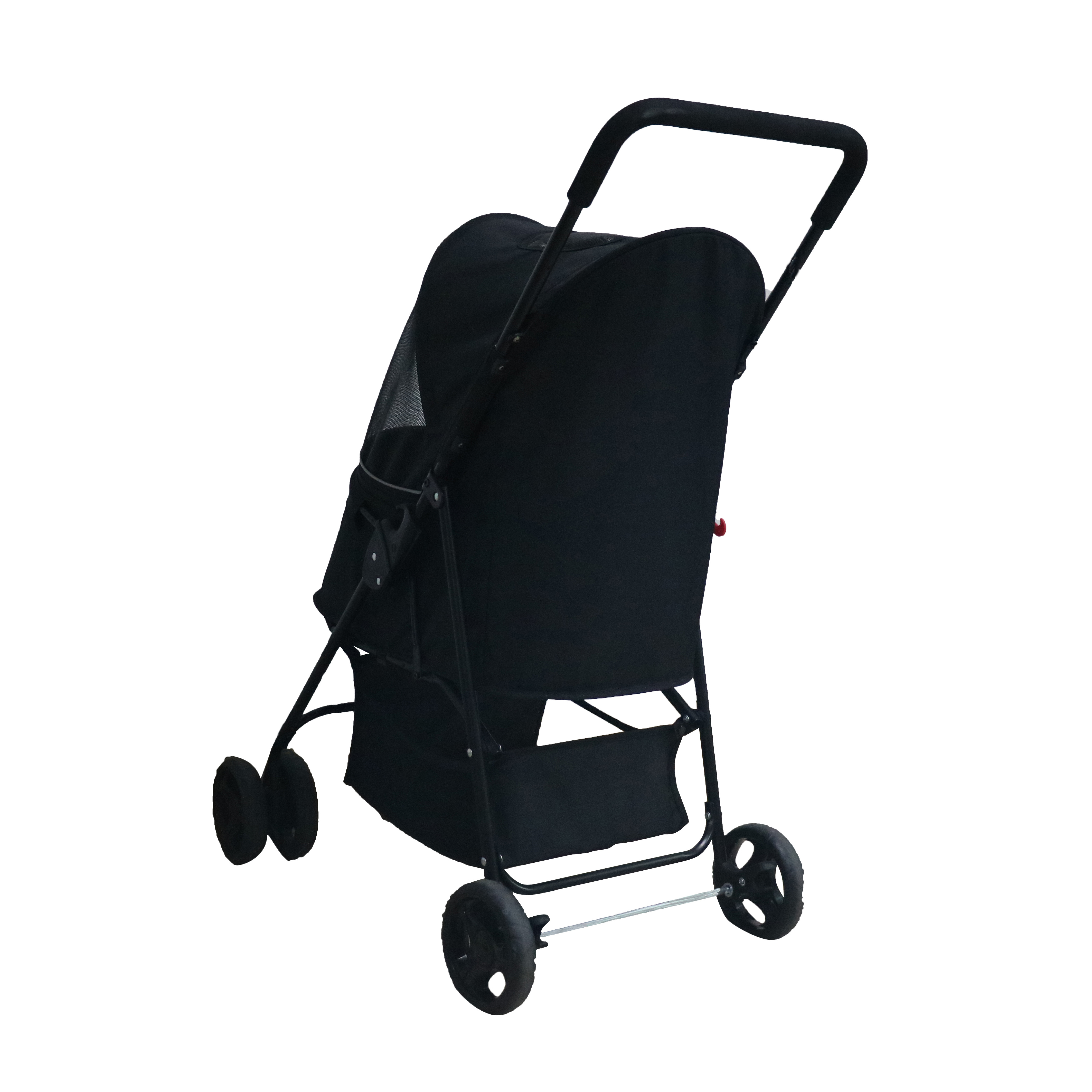 2023 New hot selling model portable large dog stroller twin pet gear travel lite 4 wheel  pet stroller