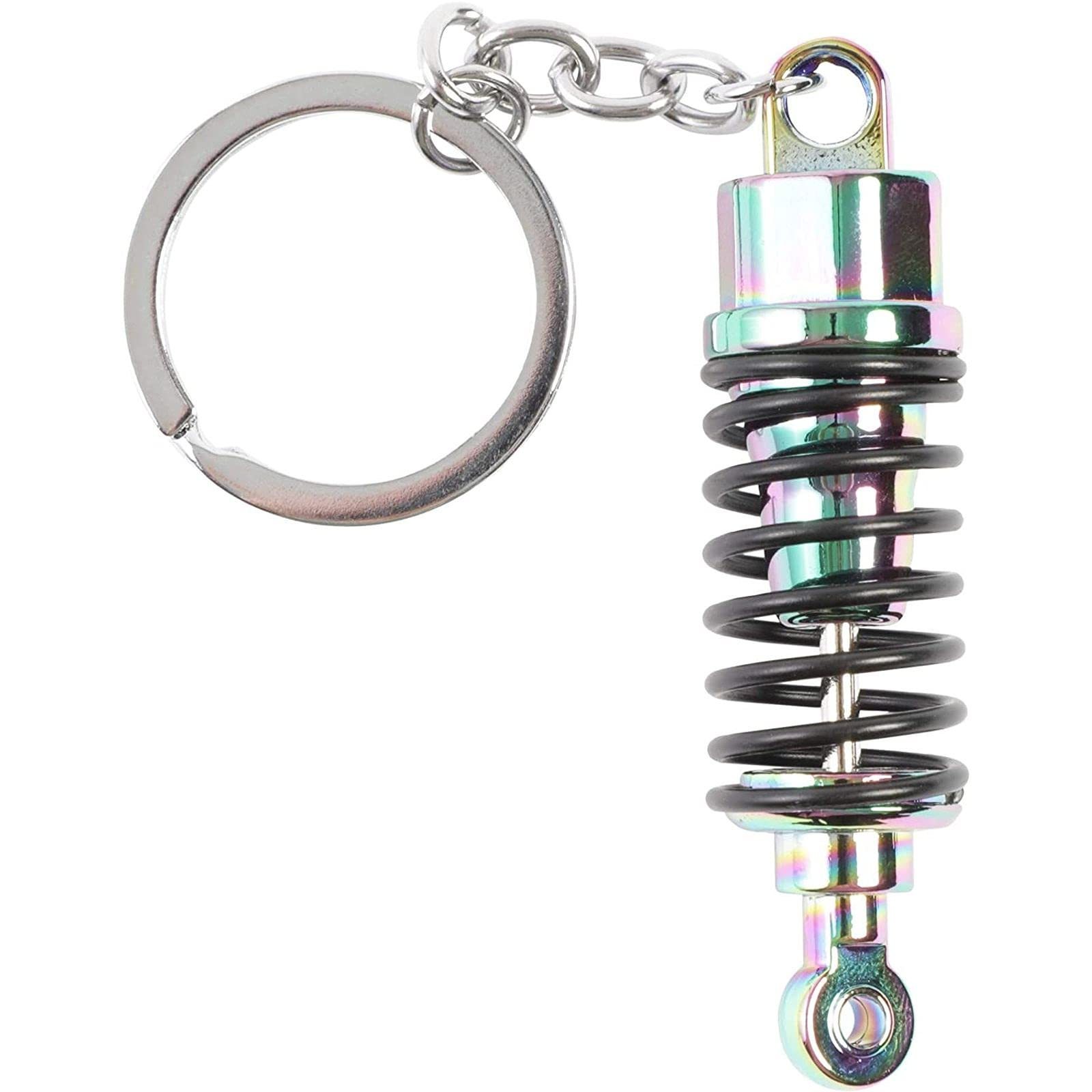 Xinxing Wholesale Metal Key chains Llavero turbo Electrico Metal Key Chain Set -Spinning Turbo Six Speed Manual Gearbox Keychain