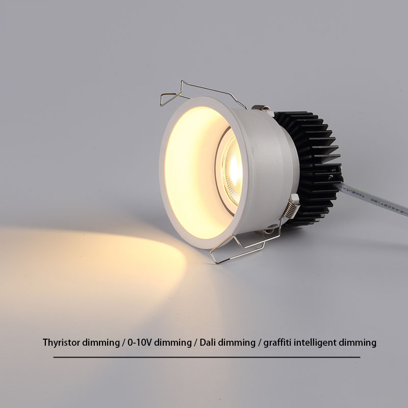 Led Fixtures High Quality Led Down Lights 7W Spot Lamp Spotlight COB Recessed Downlight