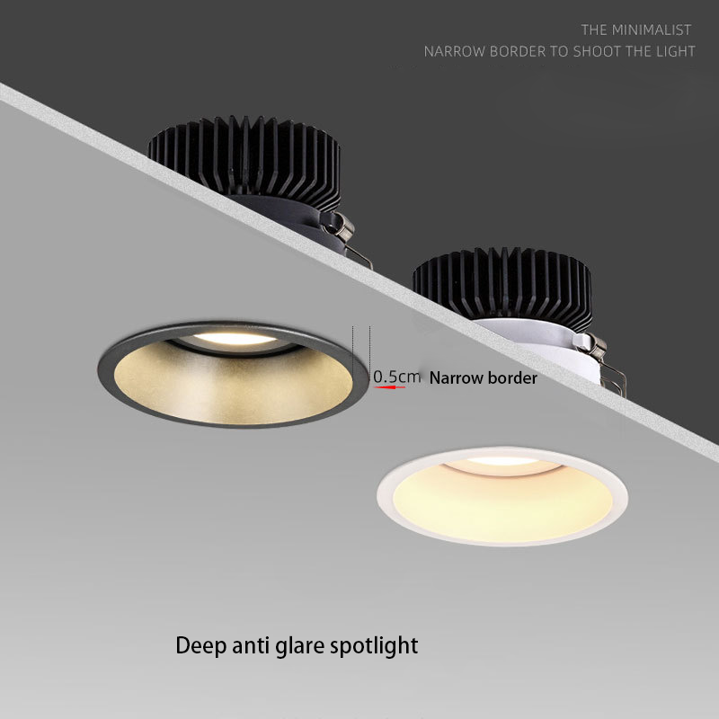 Led Fixtures High Quality Led Down Lights 7W Spot Lamp Spotlight COB Recessed Downlight