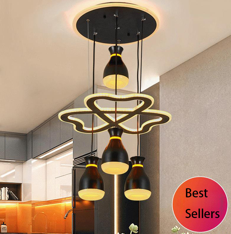 Decorative Lighting Fixture Room Led Ceiling Lamp  Nordic Acrylic Hanging Light fixtures For Dinning Room Home Lighting