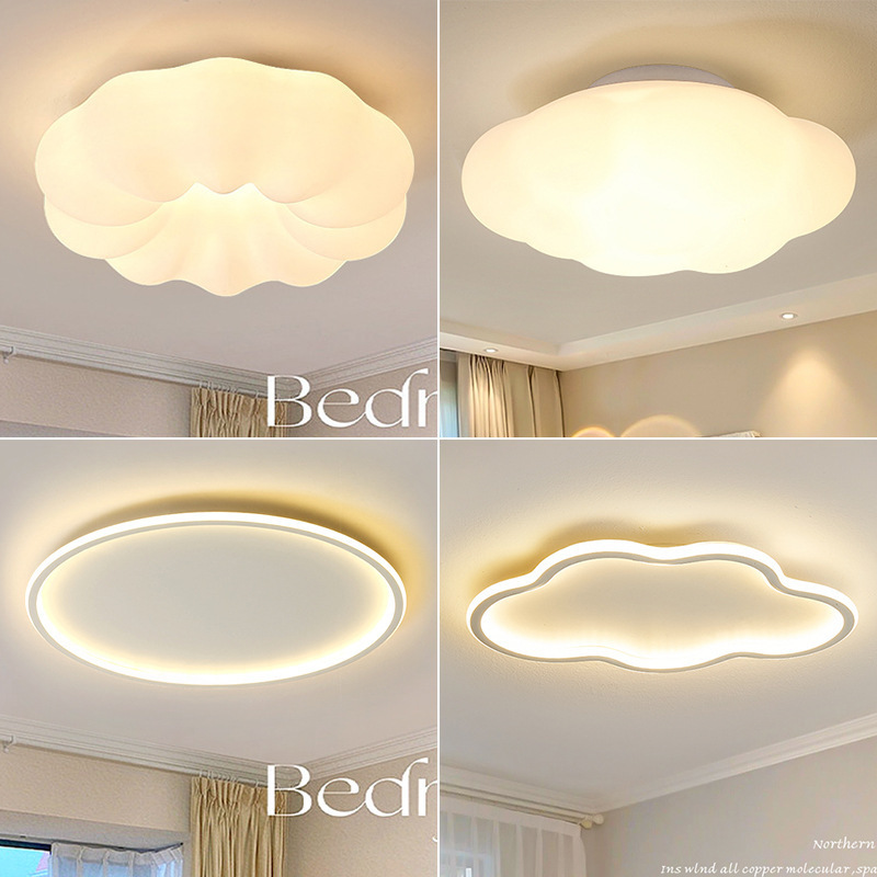 Cloud ceiling light, LED living room pendant light, modern and minimalist lighting fixtures