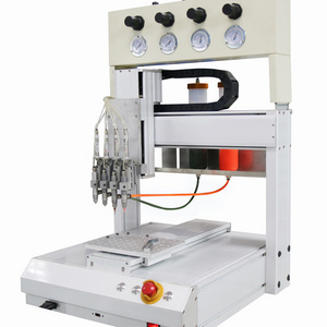 pvc   silicone dispensing Machine  4 color silicone dispensing Machine