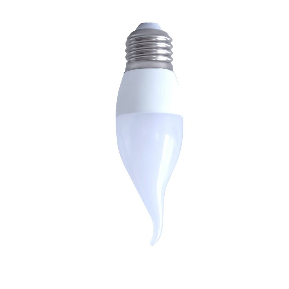 LED Bulb Candle Bulb Super Bright Constant Current Energy Saving Pointed Bubble Pull Tail Bubble e14 Small Screw Mouth Bulb