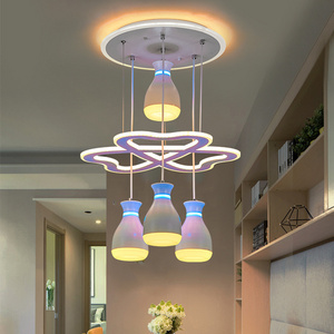 Decorative Lighting Fixture Room Led Ceiling Lamp  Nordic Acrylic Hanging Light fixtures For Dinning Room Home Lighting