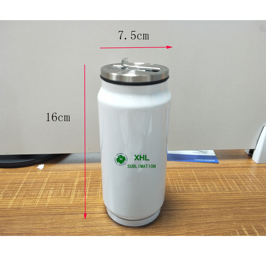 350ml Soda Can Sublimation Stainless Steel Tumble Beer Cola Tall Can for Custom Sublimation