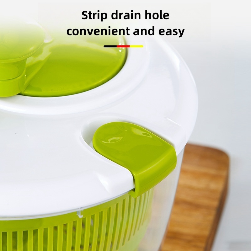 3L 5L Plastic Salad Vegetable Dehydrator Dryer with Drain Basket Essential Tool for Salad Preparation Salad Spinner