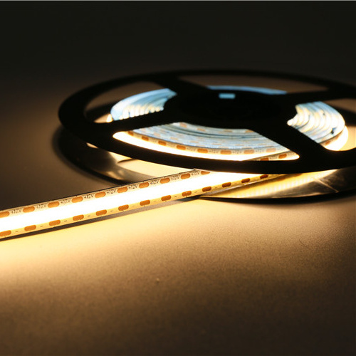 12v 24v cob led strip CRI90 dotless flexible tape rope light For DIY Bedroom Home Under Cabinet  Kitchen