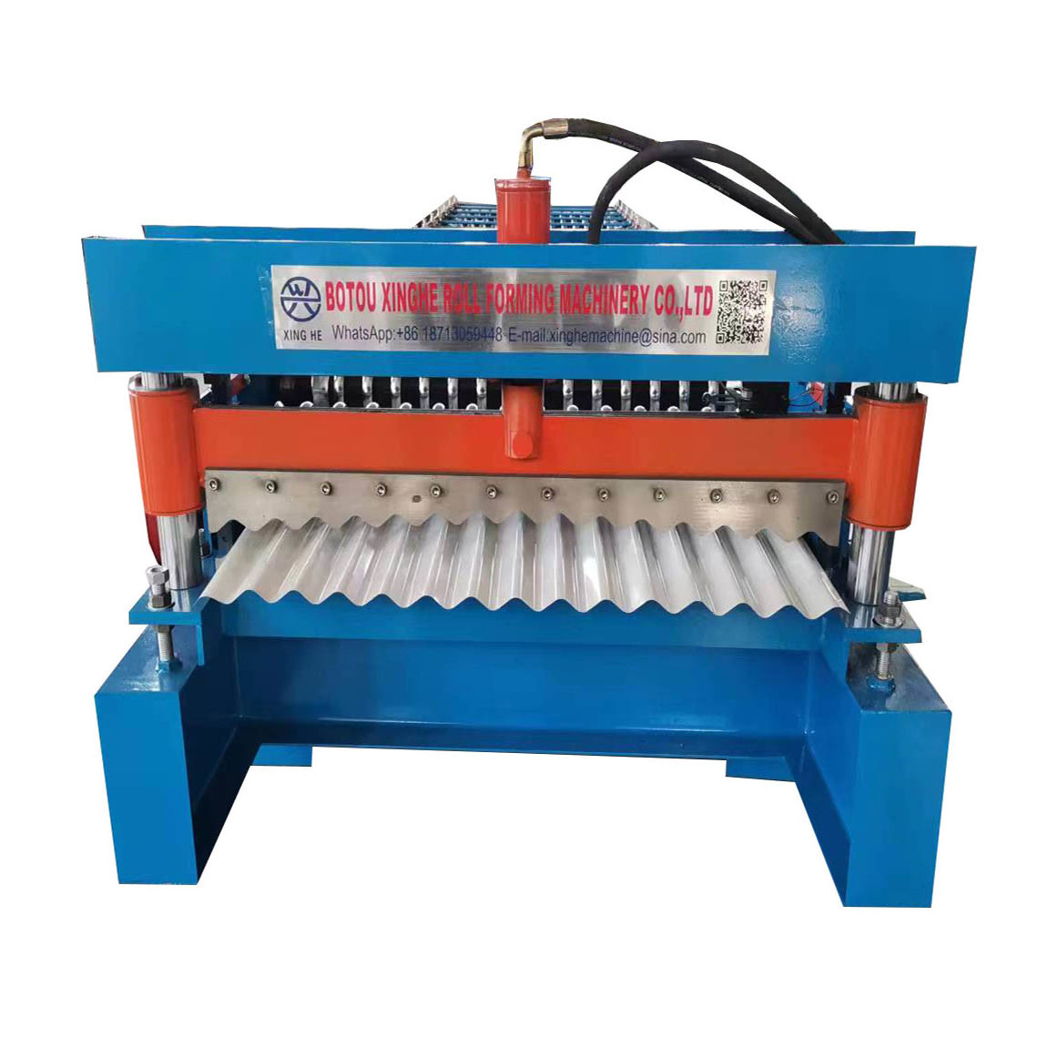 High Speed Corrugated Wall And Siding Panel Roll Forming Machine Metal Wall Siding Sheet Making Machine