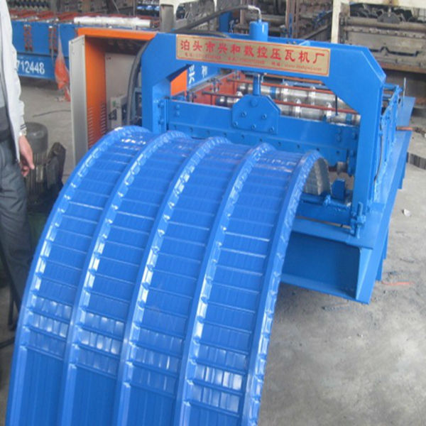 curving roofing sheet roll forming machine