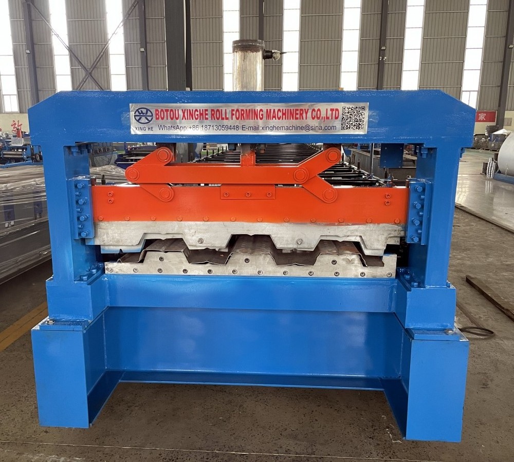 Automatic galvanized steel decking rolling forming machine manufacturer