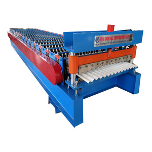 High Speed Corrugated Wall And Siding Panel Roll Forming Machine Metal Wall Siding Sheet Making Machine