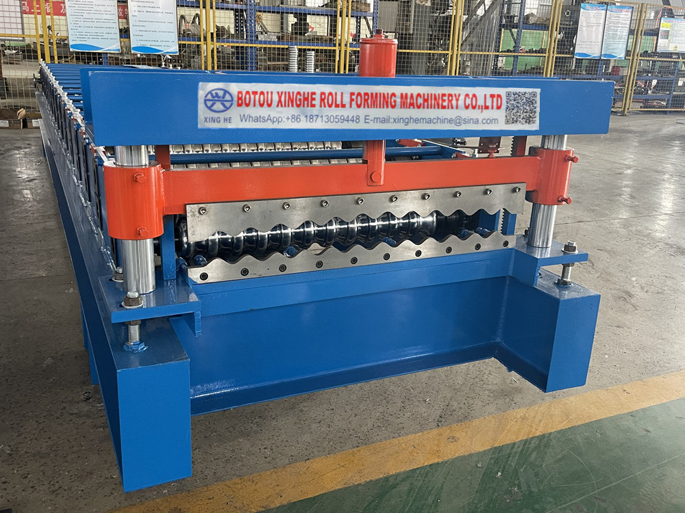 High Speed Corrugated Wall And Siding Panel Roll Forming Machine Metal Wall Siding Sheet Making Machine