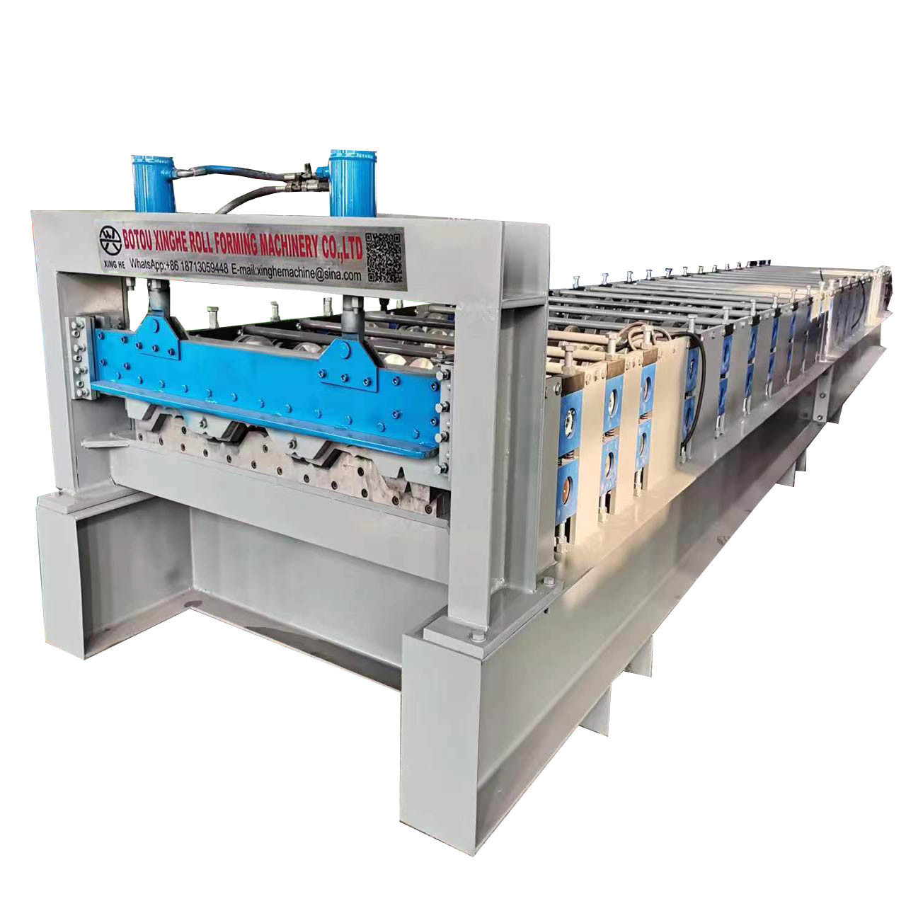 Automatic galvanized steel decking rolling forming machine manufacturer