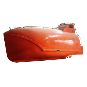 Marine Escape Equipment Free Fall Type Lifeboat with Davit for sale