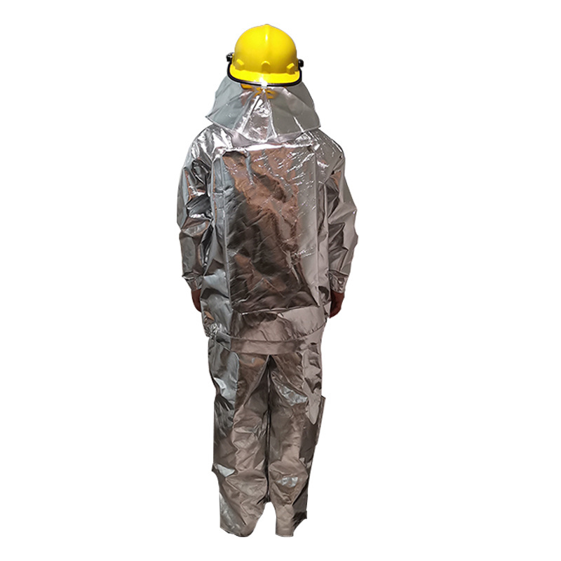 High Quality Aluminium Fire Suits Fire Fighting Suit for Fireman