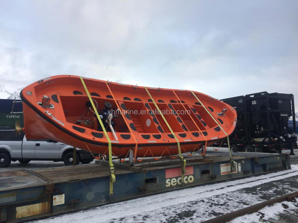 72 Persons Open Life boat 8.5M Open Lifeboat Fiberglass GRP Open Type Lifeboat