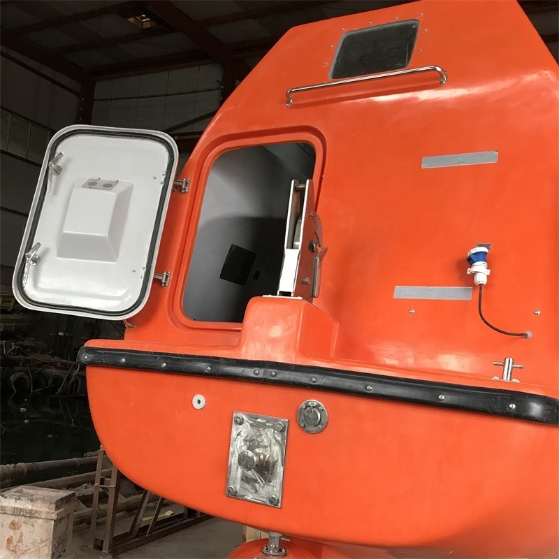 Marine Used 6.5m / 7.5m 20 / 25 Persons Totally Enclosed Lifeboat And Rescue Boat For Sale