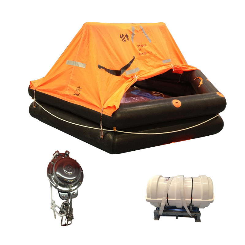 Marine SOLAS Self Inflating Life Rafts with 25 Person