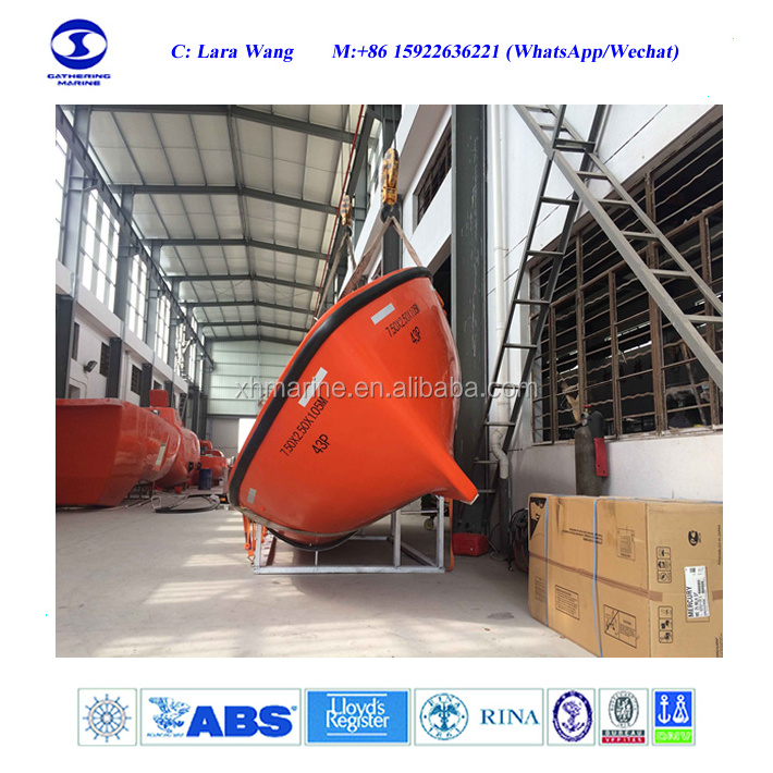 5.5m~8.5m GRP Open Type Lifeboat