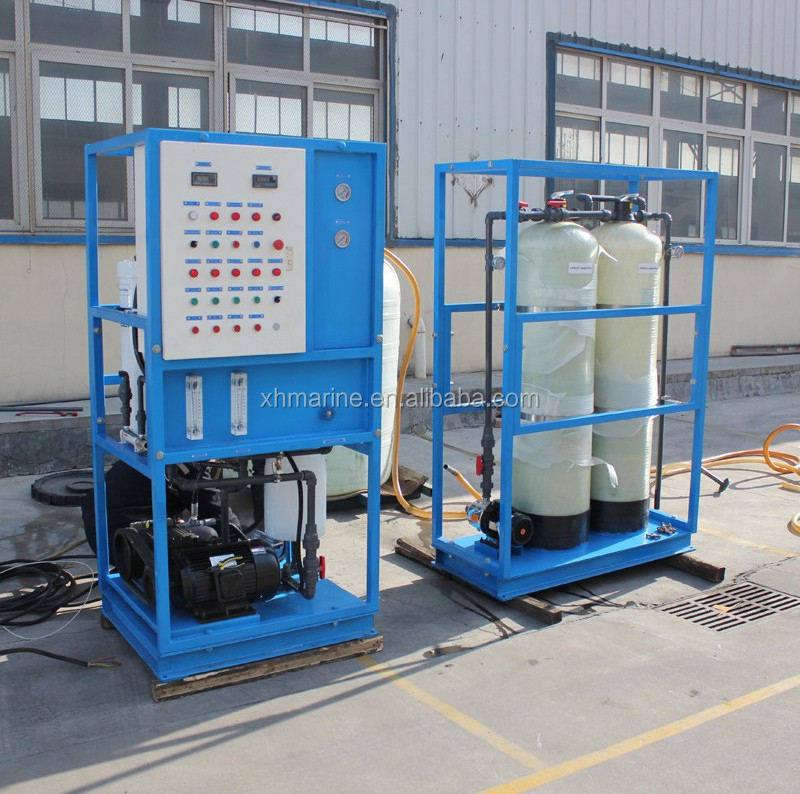 SOLAS Approved RO Plant Seawater Desalination For Boat with Good Price