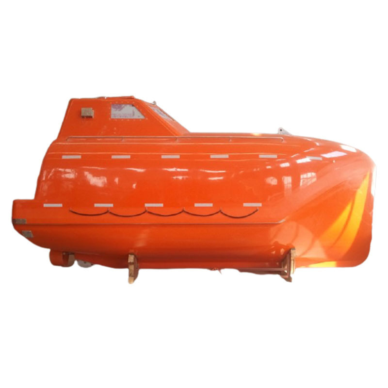 Marine Escape Equipment Free Fall Type Lifeboat with Davit for sale