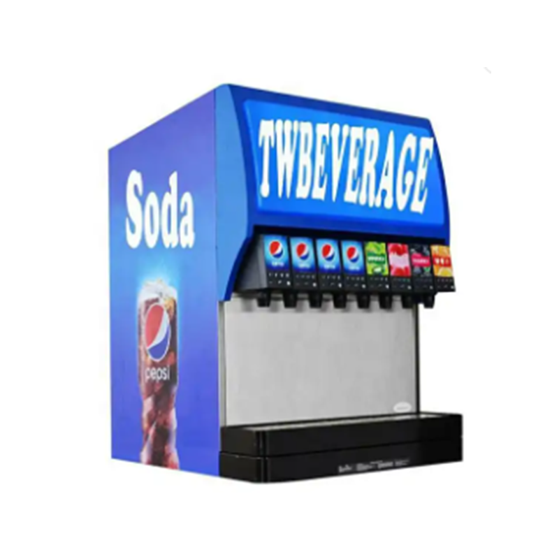 Post Mix Soda Dispenser mix soda fountain beverage dispenser With Imported Compressor for sale