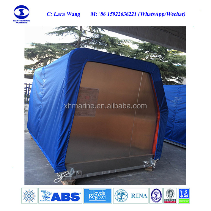 Vertical Evacuation System Emergency Escape Chute with Automatic Inflation Platform