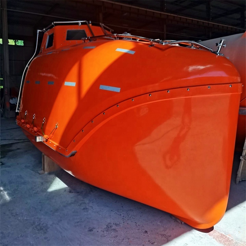 Free Fall Lifeboat Davit Enclosed Lifeboat with davit for sale